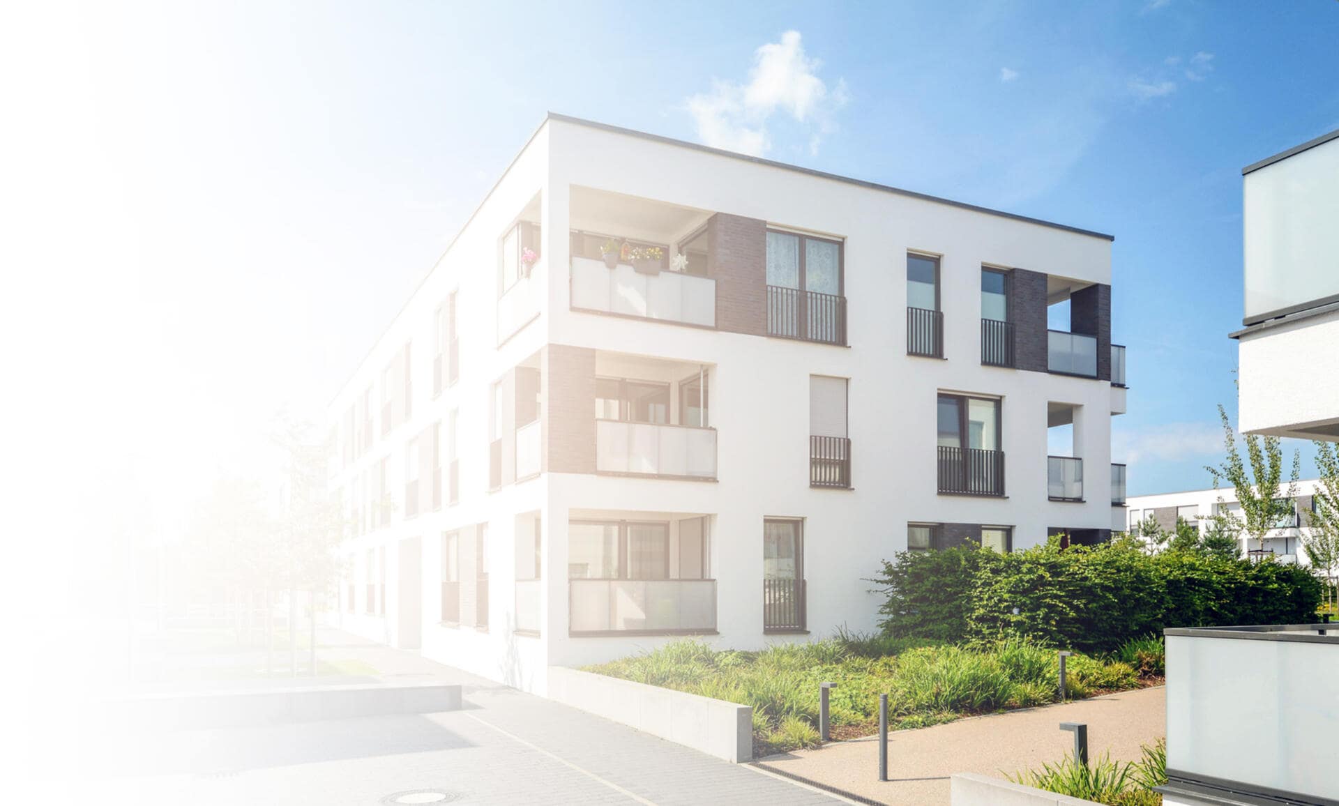 Das Foto zeigt einen Neubau in Nürnberg.